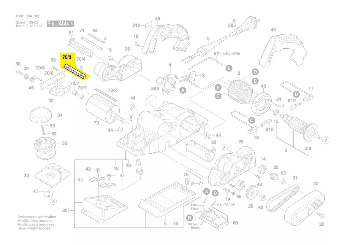 Element de serrage réf. 2 603 111 001